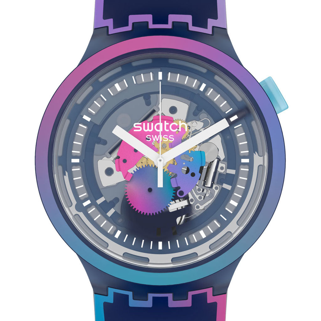 Swatch Big Bold #Rainbowinthenight SO27N112