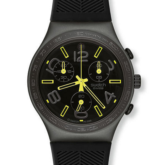 Swatch Irony Chrono Ray of Light Black YCM4000