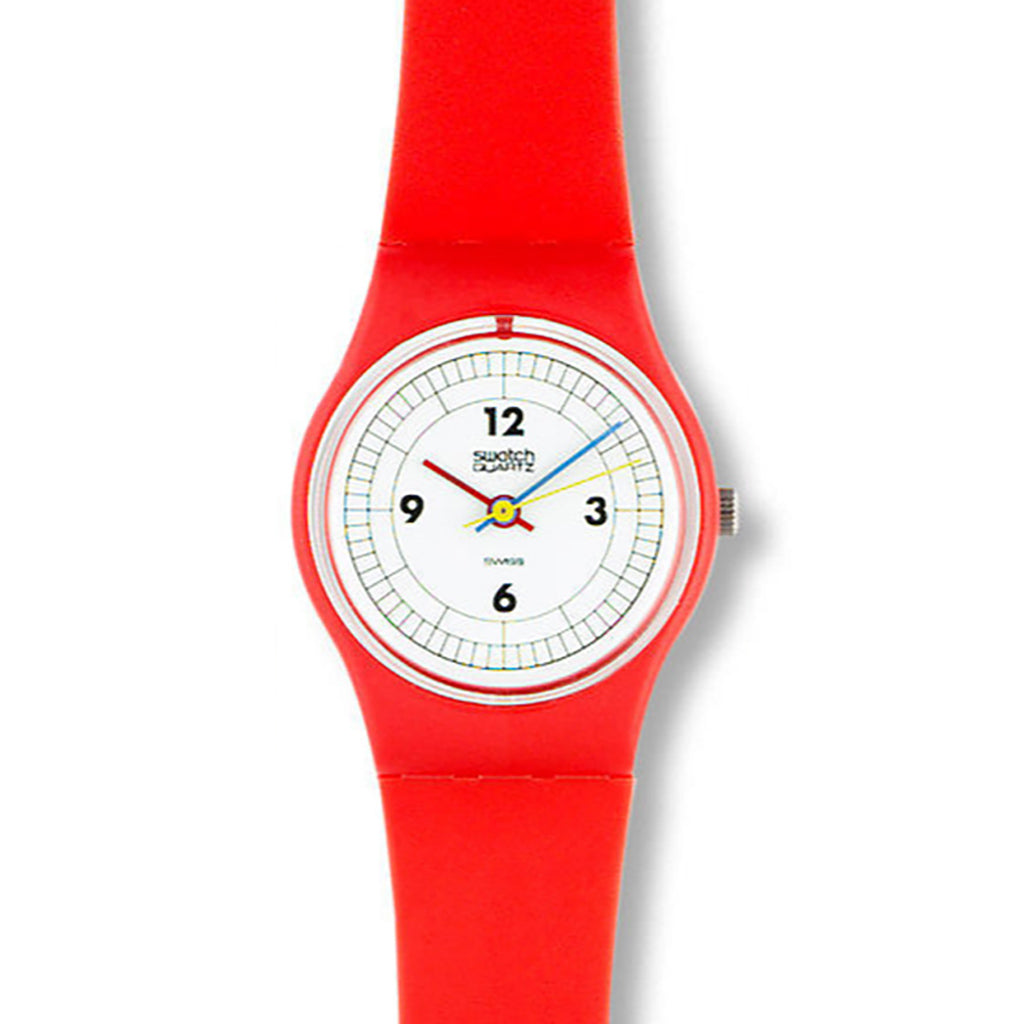 Swatch Lady Red 12 3 6 9 LR103