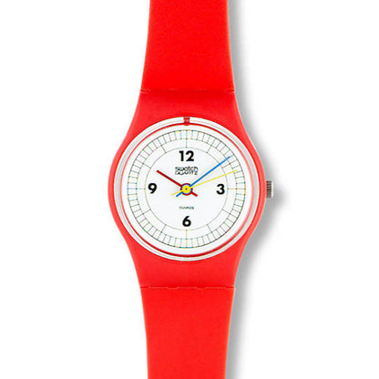 Swatch Lady Red 12 3 6 9 LR103