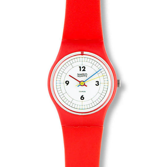 Swatch Lady Red 12 3 6 9 LR103