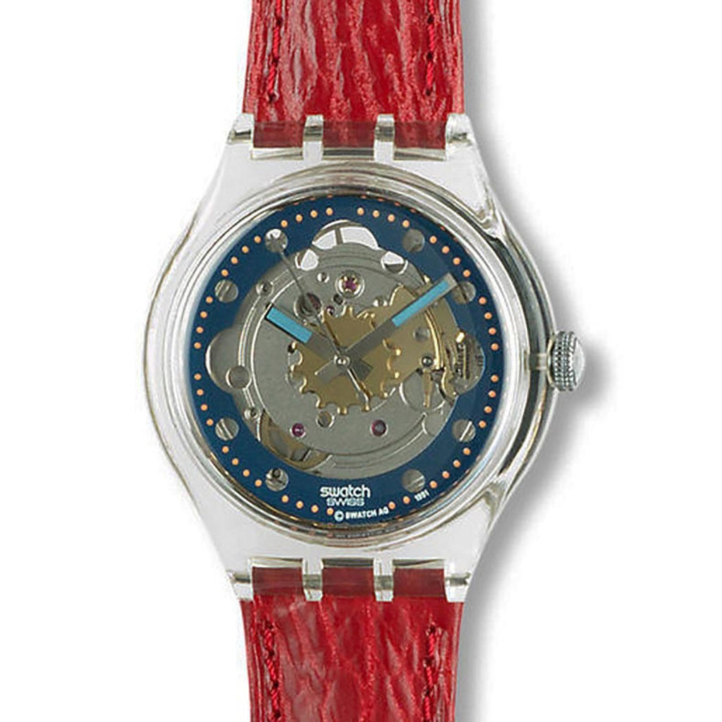 Swatch Automatic Red Ahead SAK101