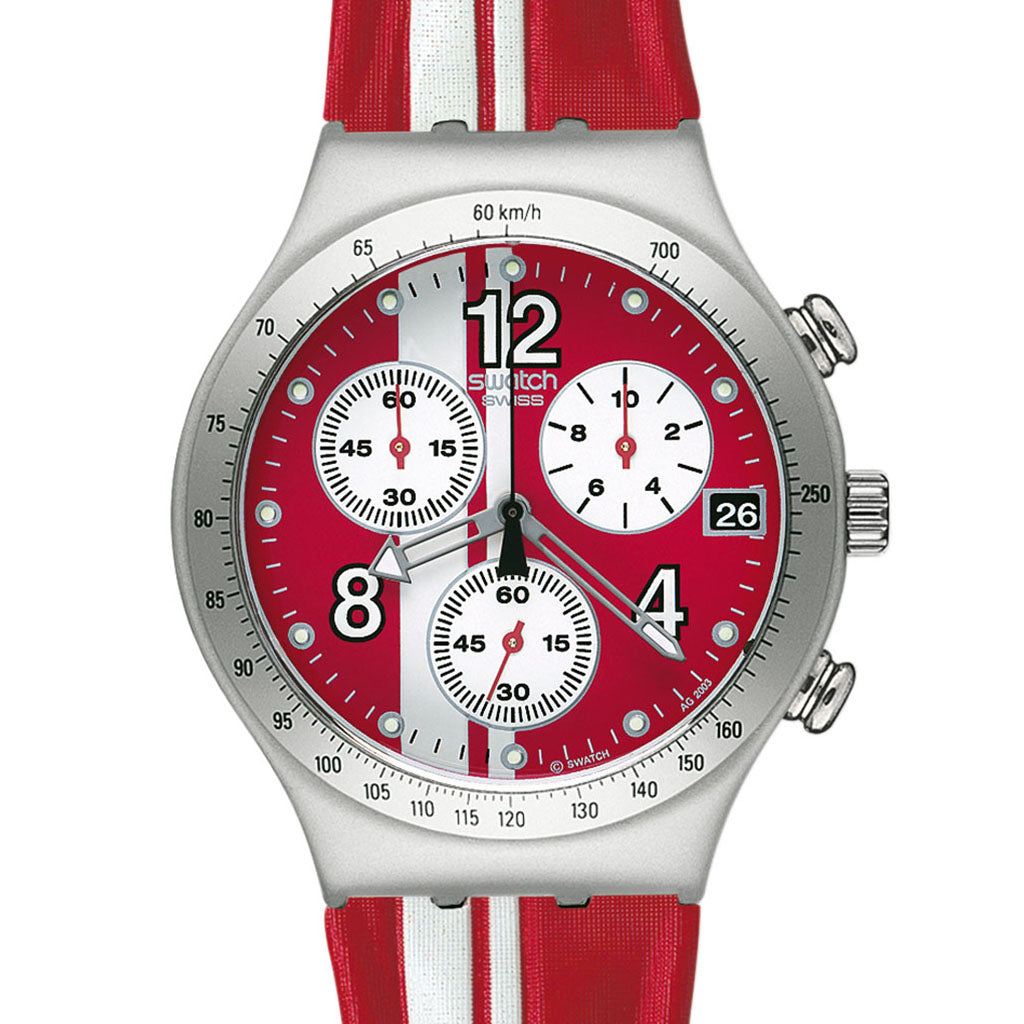 Swatch Irony Chrono Red Batch YCS4026