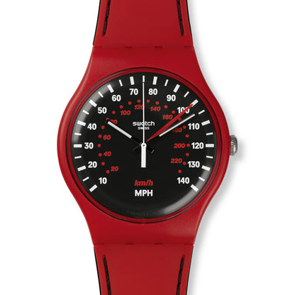 Swatch New Gent Red Brake SUOR104