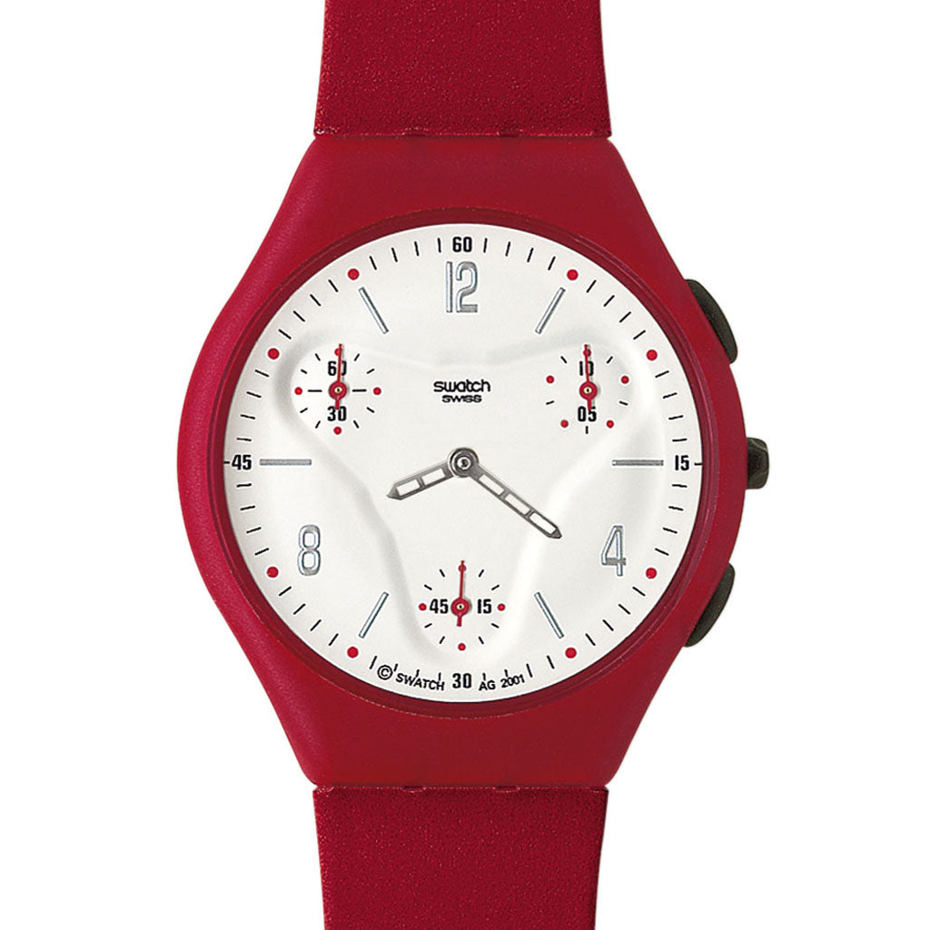 Swatch Skin Chrono Red Illusion Too SUYR100C