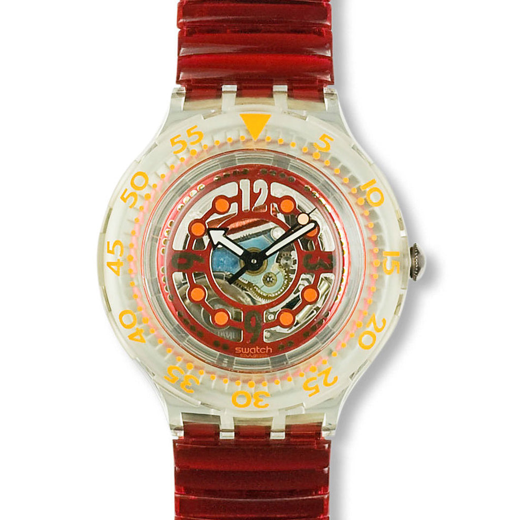 Swatch Scuba 200 Red Marine SDK114