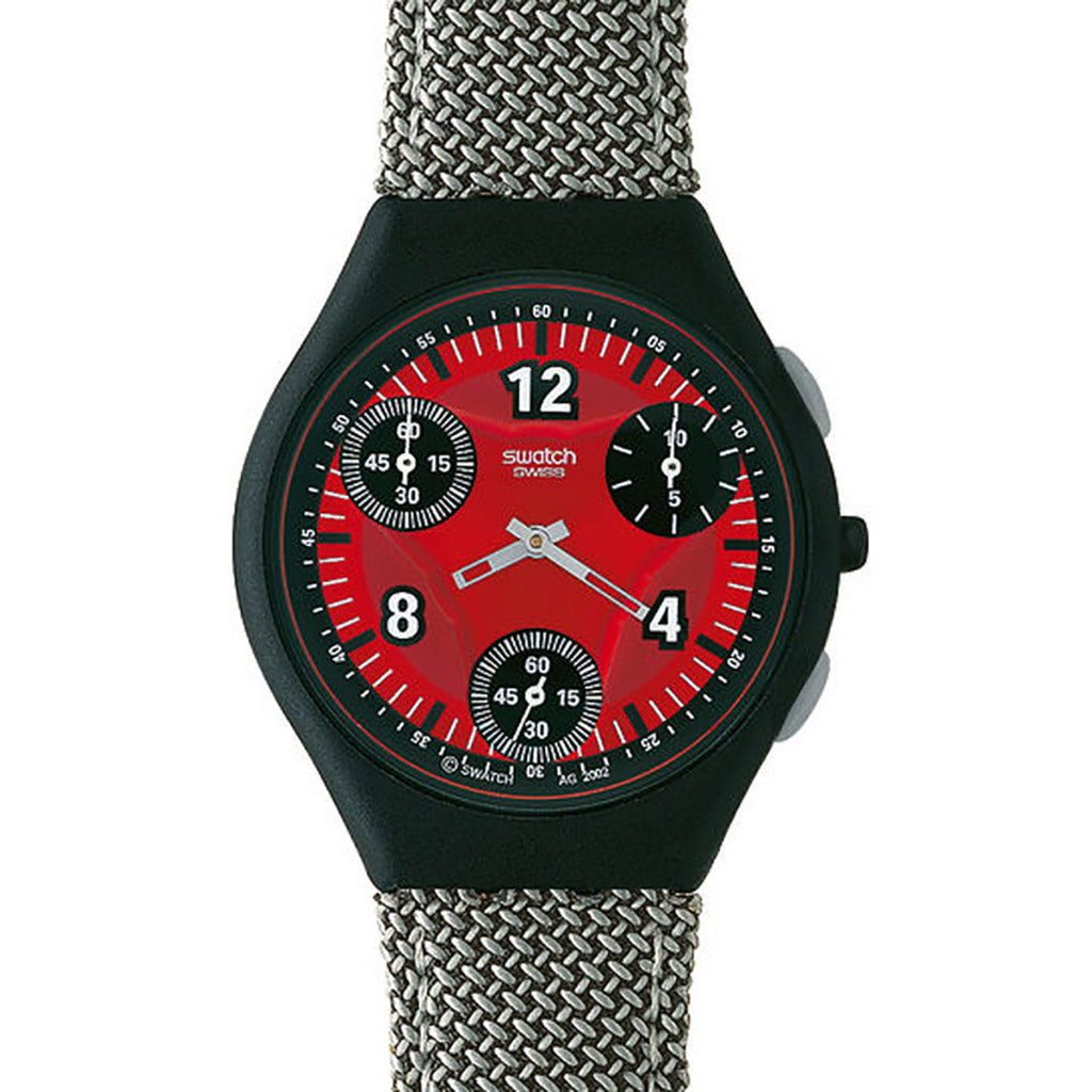 Swatch Skin Chrono Redrum SUYB107