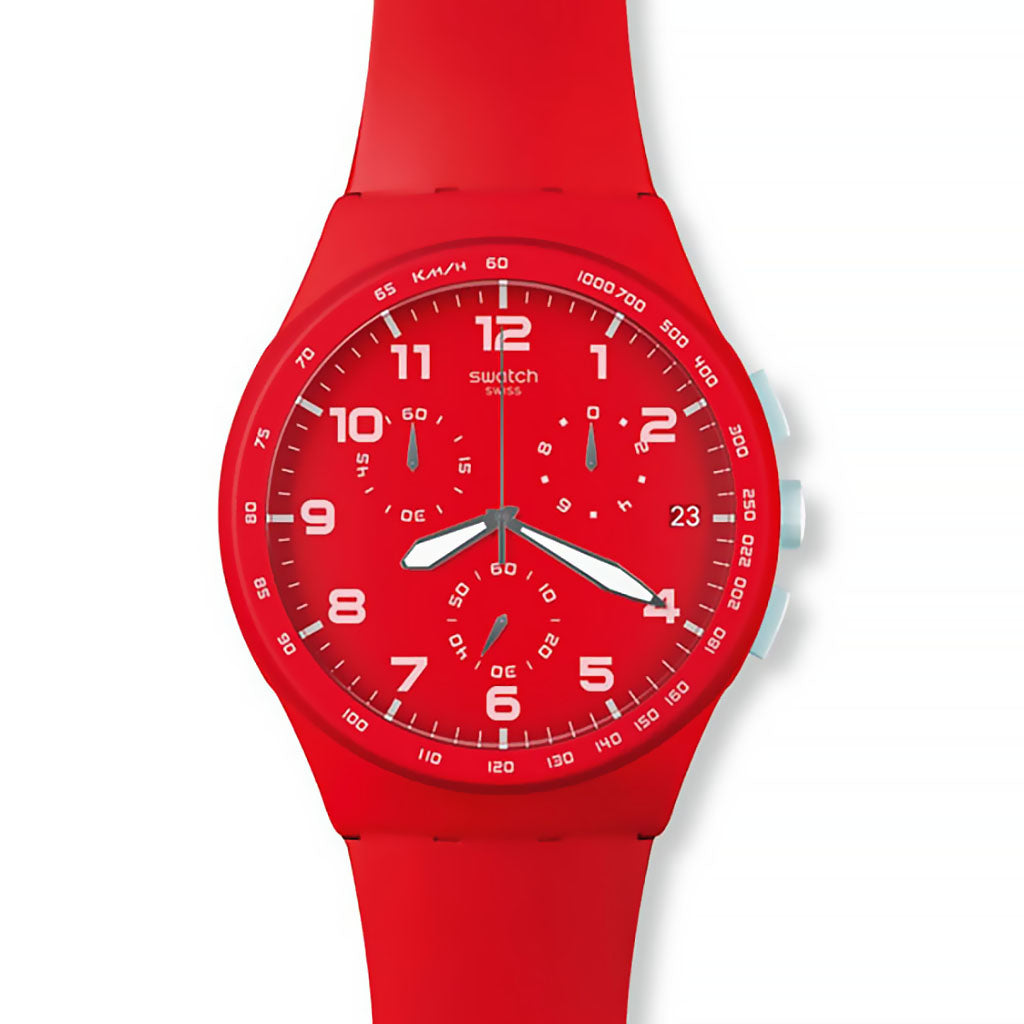 Swatch Chrono Plastic RED SHADOW SUSR400