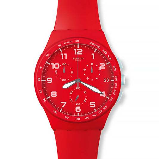 Swatch Chrono Plastic RED SHADOW SUSR400
