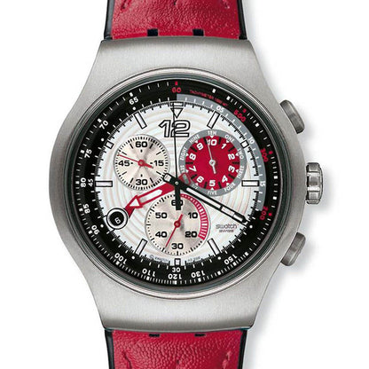 Swatch Irony the Chrono Red Storming YOS408