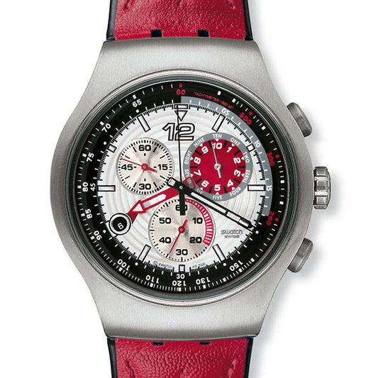 Swatch Irony the Chrono Red Storming YOS408
