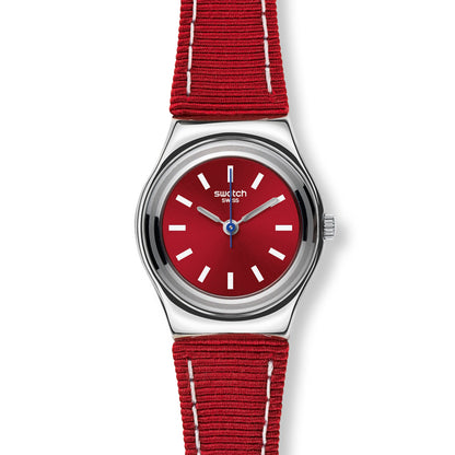 Swatch Irony Lady Red Street Wrist YSS289