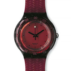 Swatch Scuba 200 Red Wood SDR100