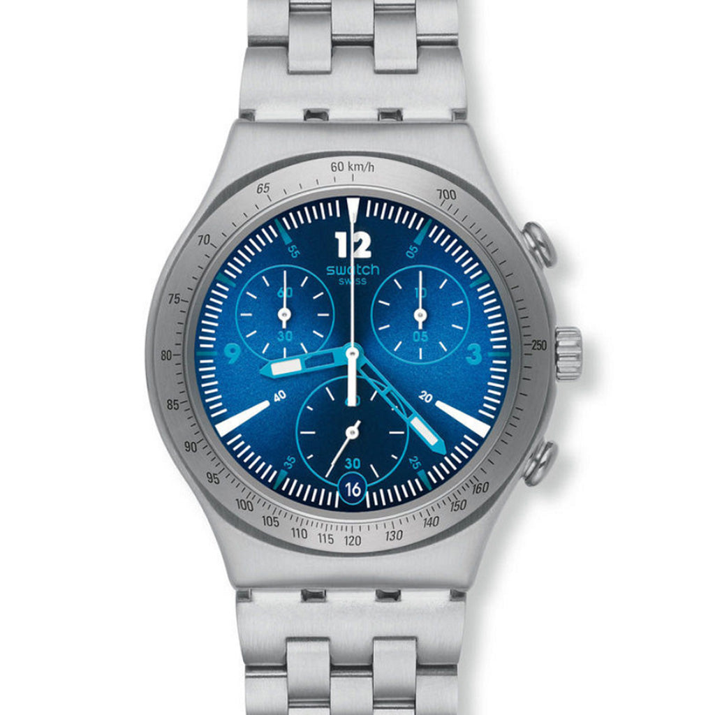 Swatch Irony Chrono Rythmic Blue YCS575G