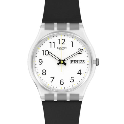 Swatch Gent Rinse Repeat Black GE726