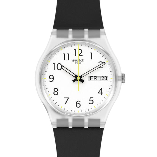 Swatch Gent Rinse Repeat Black GE726