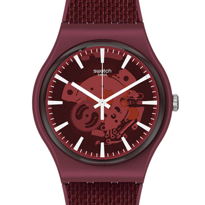 Swatch New Gent RnW (Red and White) Pay! SVIR101-5300