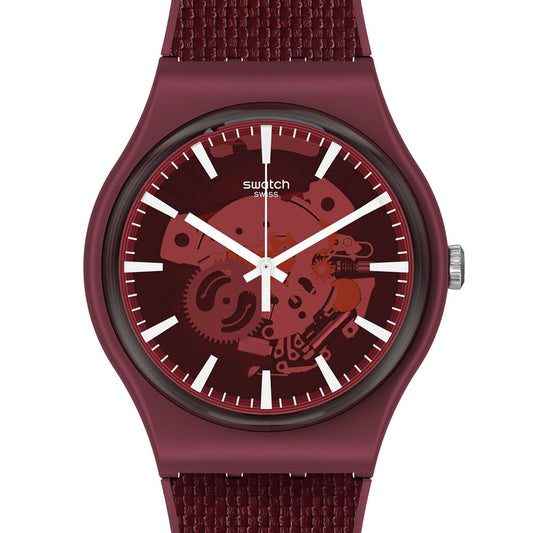 Swatch New Gent RnW (Red and White) Pay! SVIR101-5300