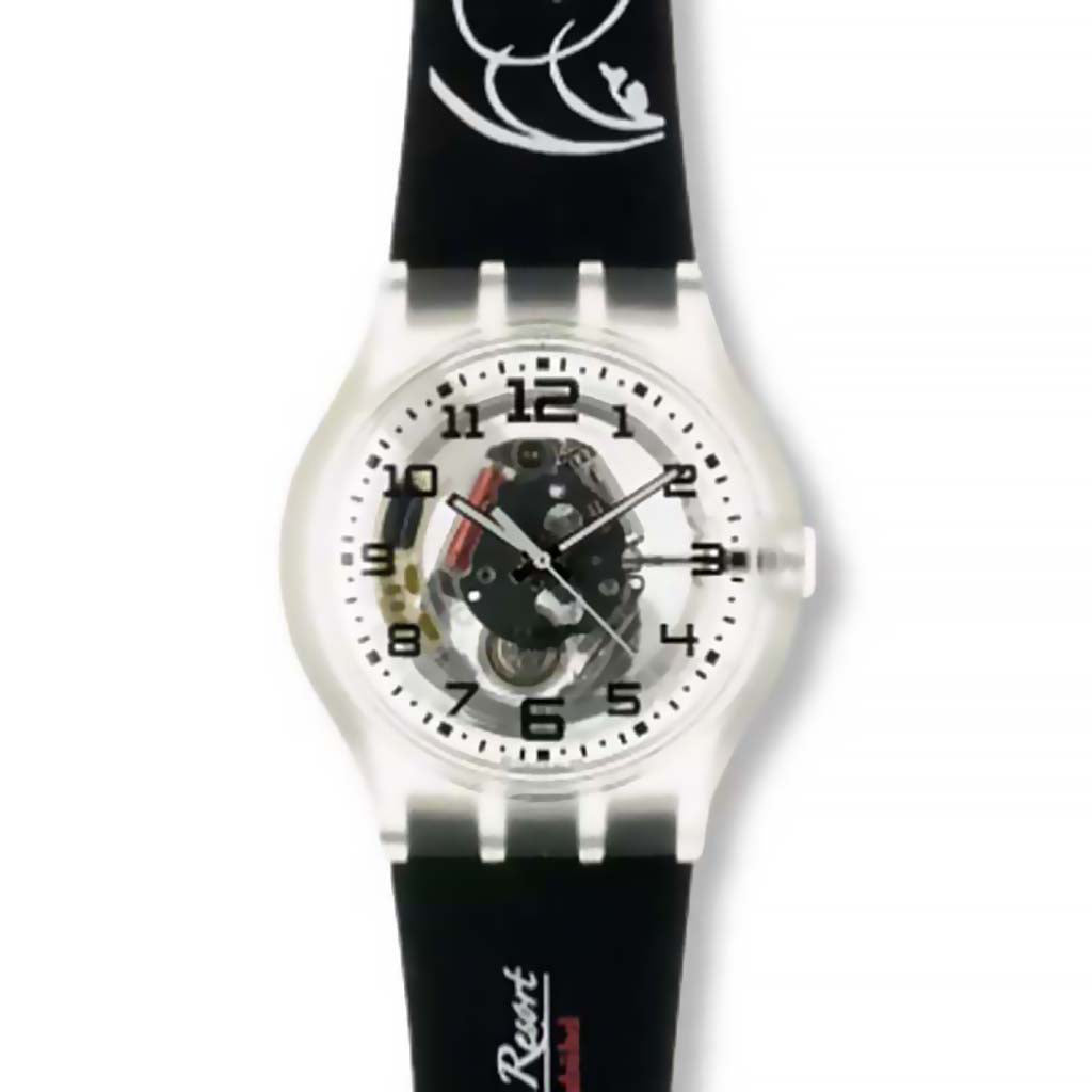 Swatch Jelly in Jelly Access Snow Sphere SUMK101N