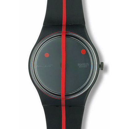 Swatch Gent Special Rosso sur Blackout GZ119