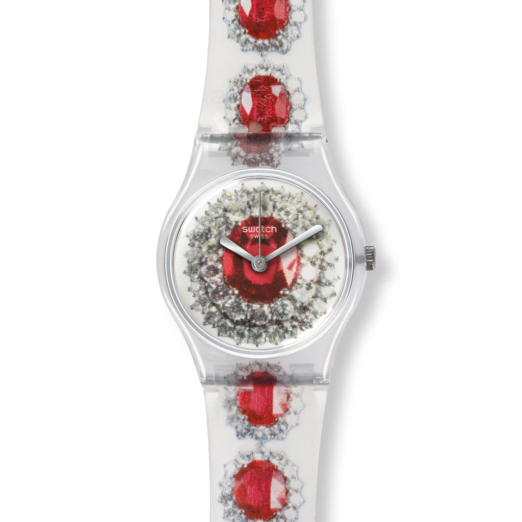 Swatch Lady Ruby Silver LK342