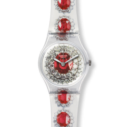 Swatch Lady Ruby Silver LK342