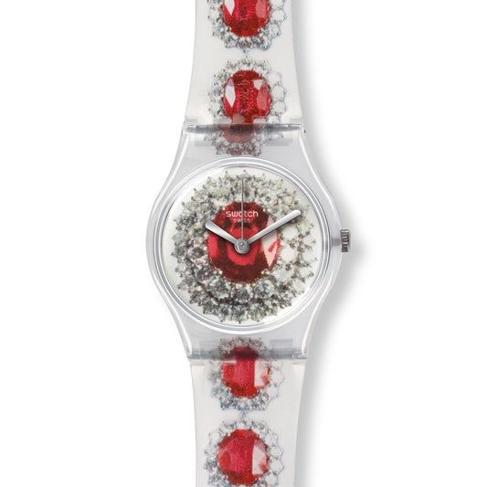 Swatch Lady Ruby Silver LK342