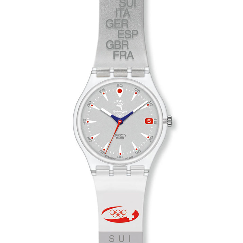Swatch Olympia Special RUN AFTER SWITZERLAND GK419T