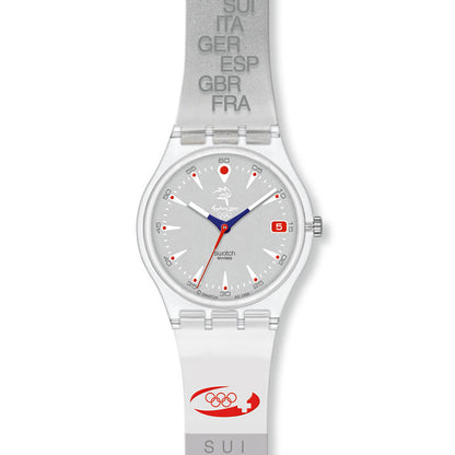 Swatch Olympia Special RUN AFTER SWITZERLAND GK419T