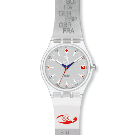 Swatch Olympia Special RUN AFTER SWITZERLAND GK419T