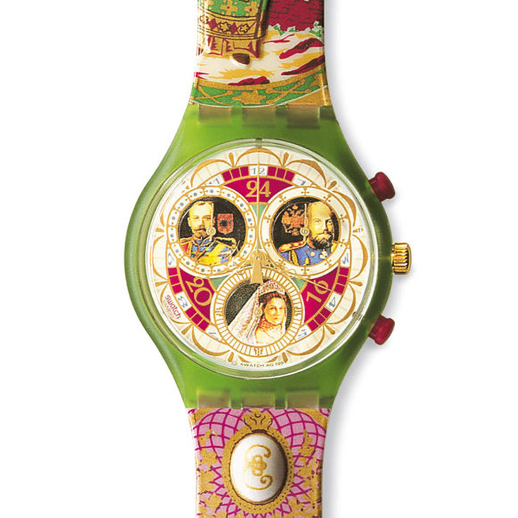 Swatch Chrono Russian Treasury SCG107