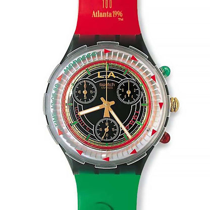 Swatch Midi Aqua Chrono Said Aouita SEZ101