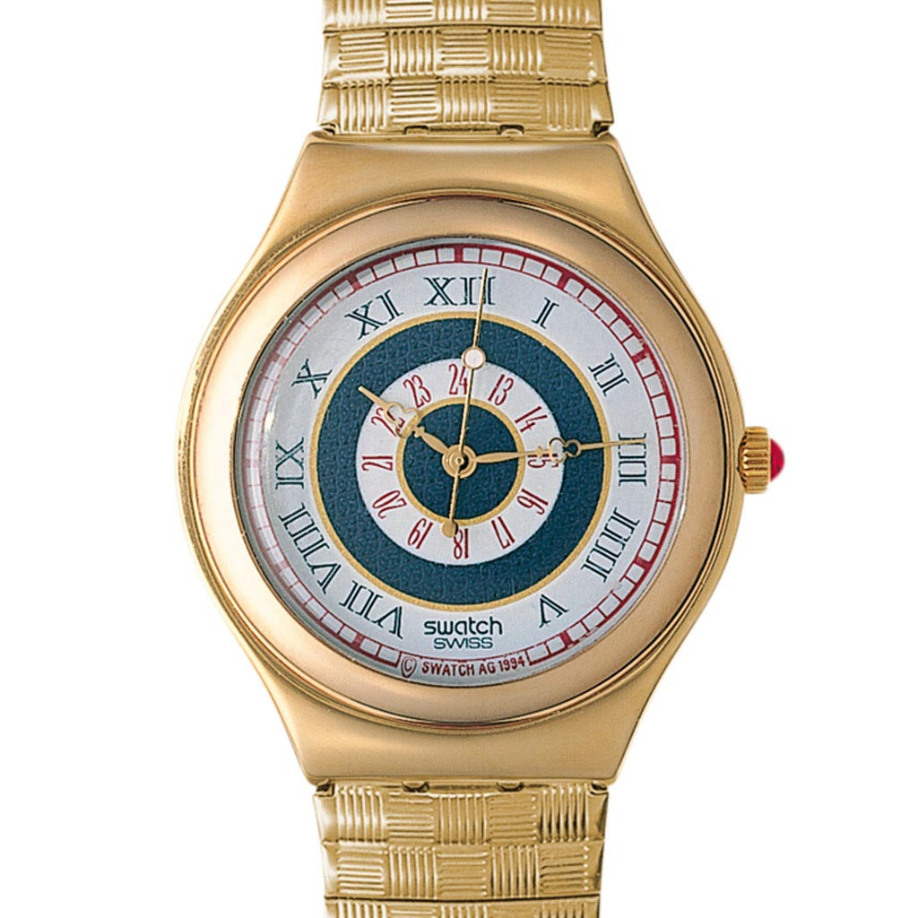 Swatch Irony Big Sangue Blu Flex YGG102CA/B