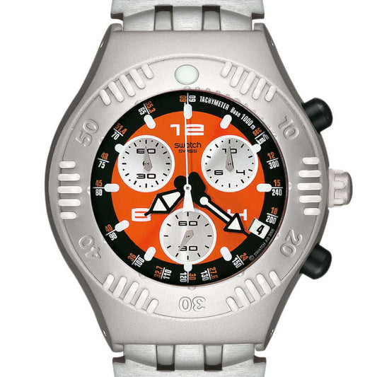 Swatch Irony Scuba 200 Chrono Satsuma YBS4006AG