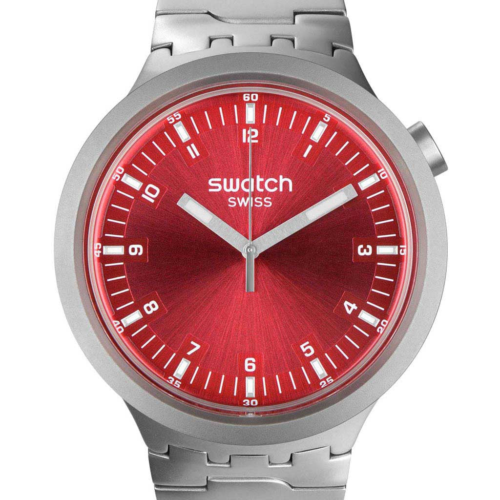 Swatch Big Bold Irony Scarlet Shimmer SB07S104G