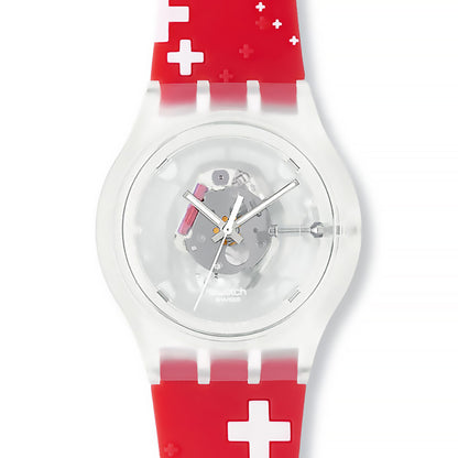 Swatch Jelly in Jelly SCHWEIZER NATIONALFEIERTAG SUJK106D