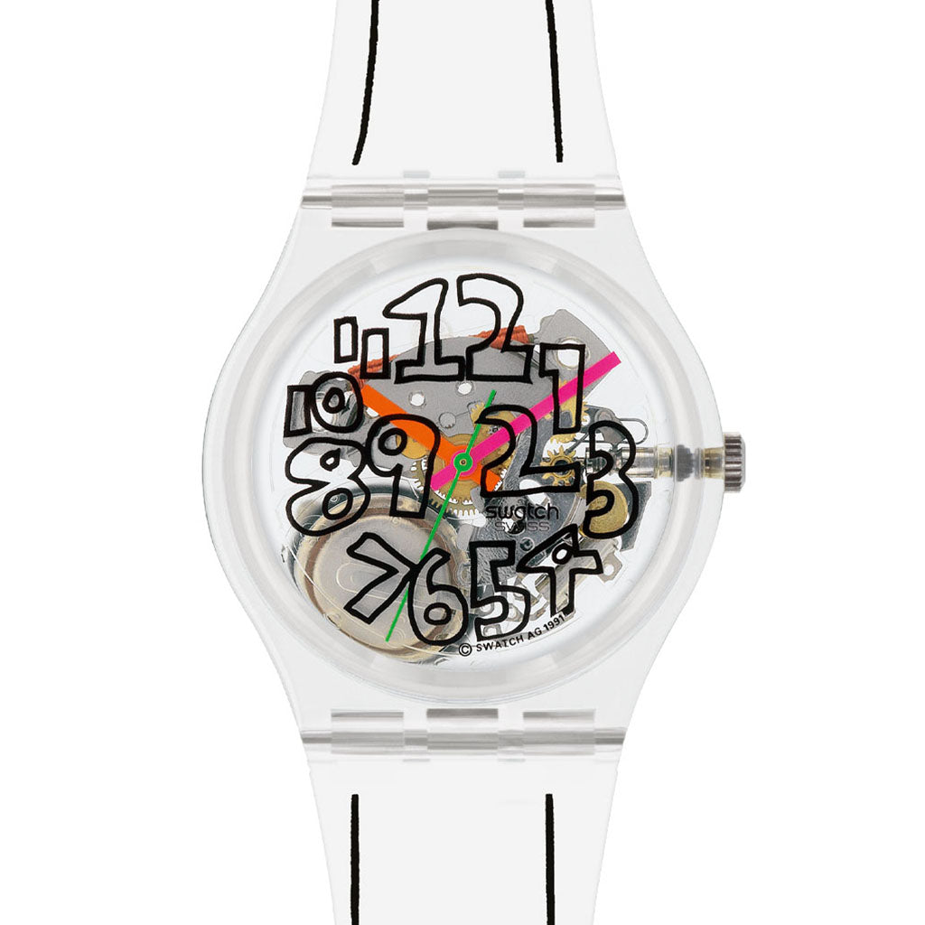Swatch Gent Club Special Scribble GZ124