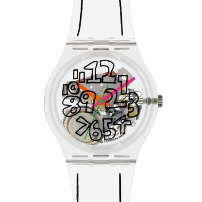 Swatch Gent Club Special Scribble GZ124