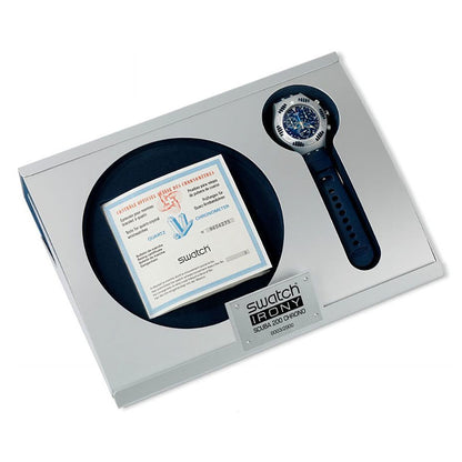 Swatch Irony Scuba 200 Chrono Sea Counter Chronometer YBZ4000Pack