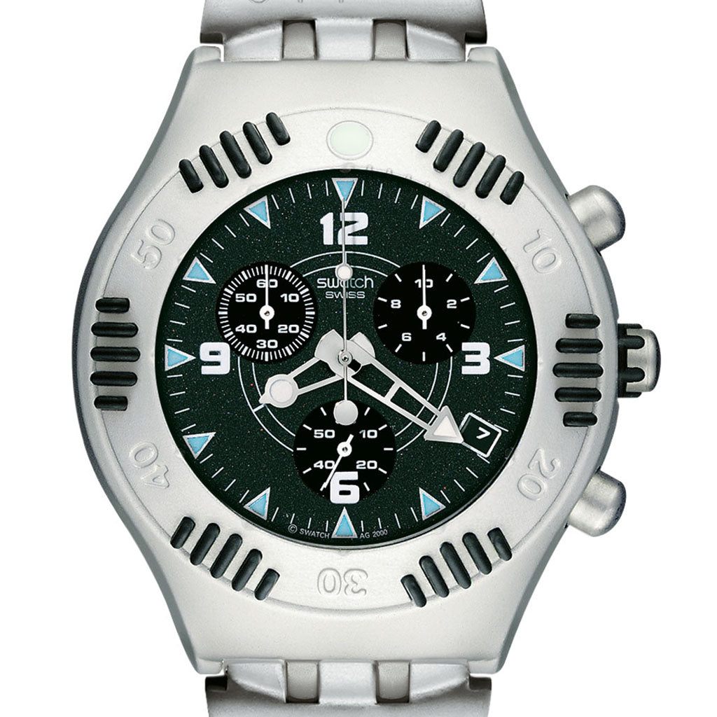Swatch Irony Scuba 200 Chrono Seafront YBS4008AG