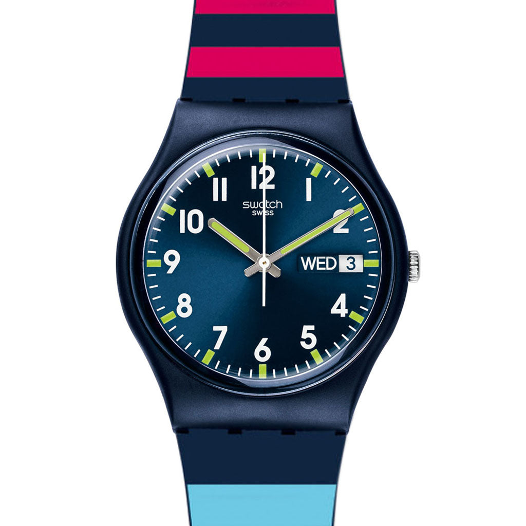 Swatch Gent SEA MY COLORS - Destination Special Carribean/Cayman Island 2017 GN718D