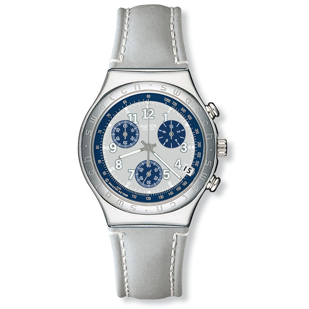 SECRET AGENT LIGHT GREY - Lederband, grau