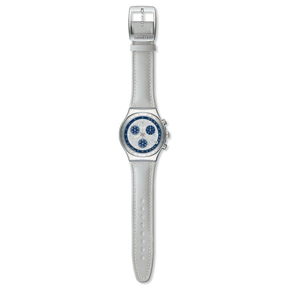 SECRET AGENT LIGHT GREY - Lederband, grau