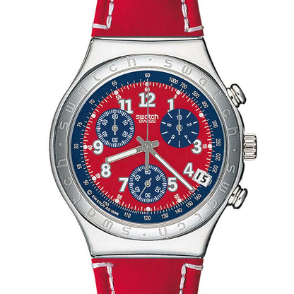 Swatch Irony Chrono Secret Agent Red YCS405D
