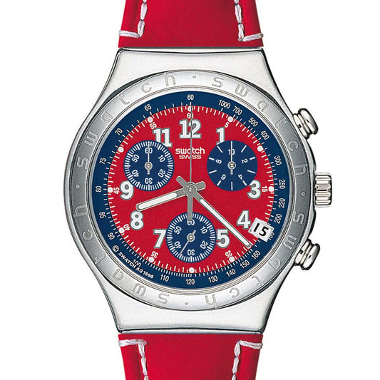 Swatch Irony Chrono Secret Agent Red YCS405D