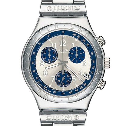 Swatch Irony Chrono Secret Agent Silver YCS407G