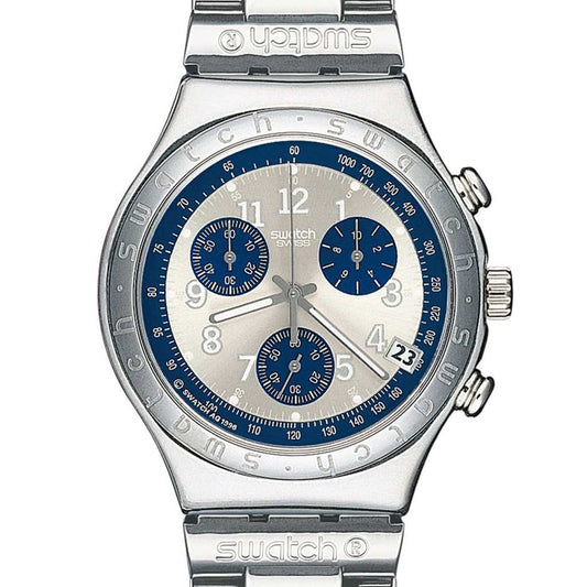 Swatch Irony Chrono Secret Agent Silver YCS407G