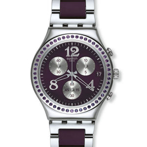 Swatch Irony Chrono Secret Thought Aubergine YCS573G