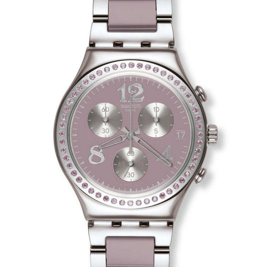 Swatch Irony Chrono SECRET THOUGHT BEIGE-MAUVE YCS562G