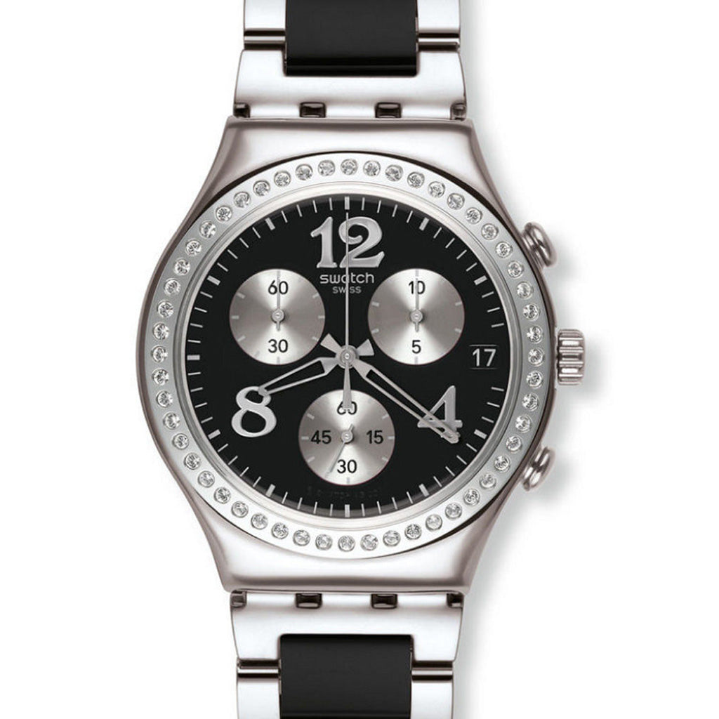 Swatch Irony Chrono SECRET THOUGHT BLACK YCS551G